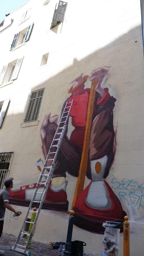 Quartier Des Createurs "La Plaine Cours Julien" Chambre Privee Dans Appartement Menage Frequent Des Parties Commune Marsilia Exterior foto